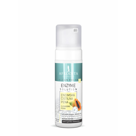 Afrodita CLEAN PHASE ENZYME SOLUTION Tisztitó hab